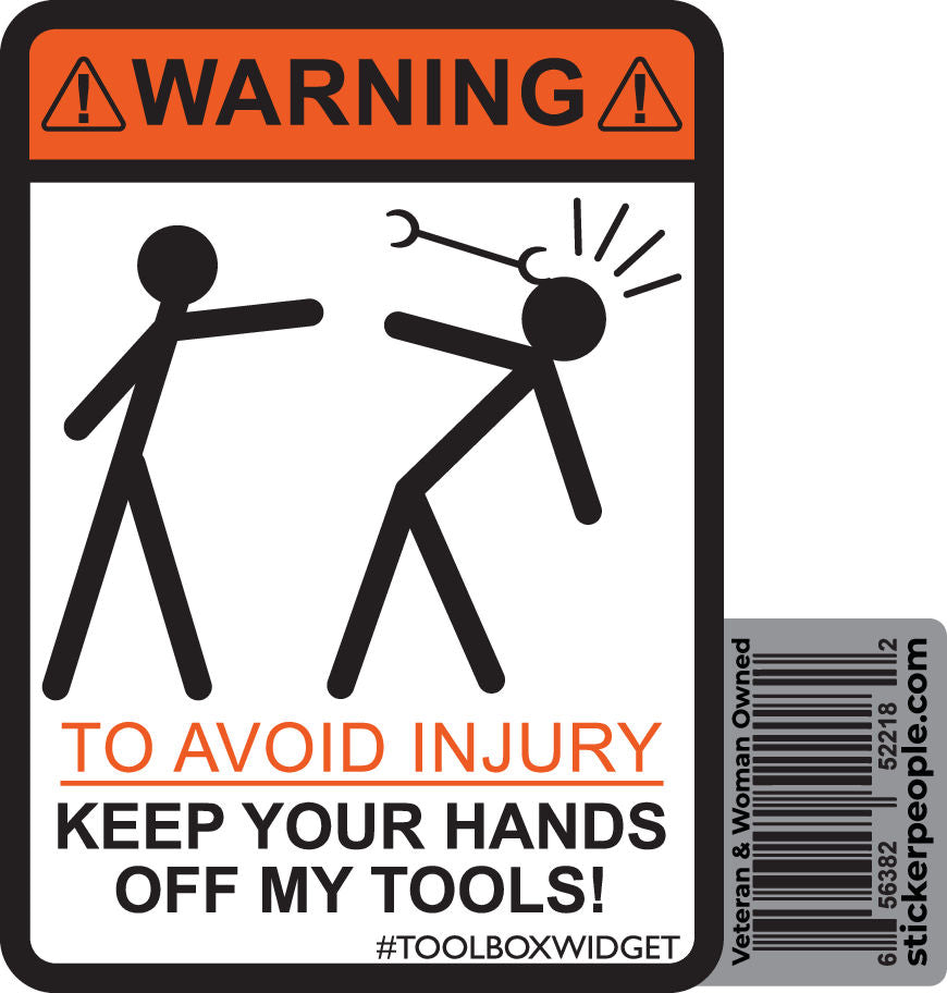 Stick Figure Throwing Wrench