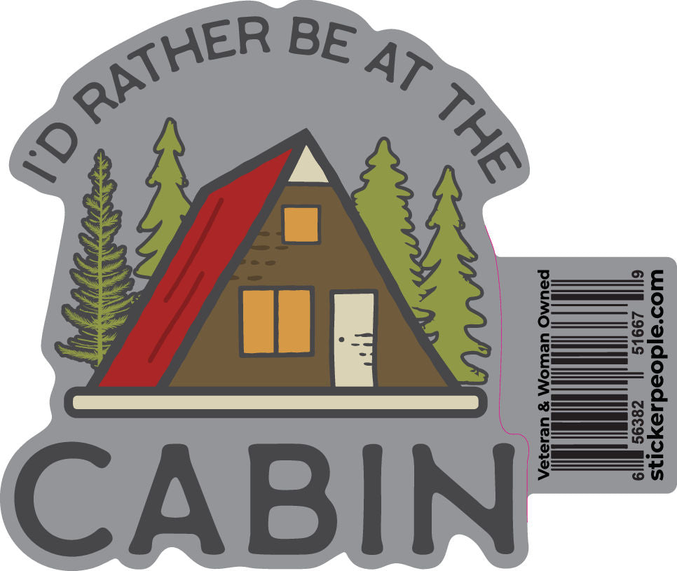 I'd Rather Be At The Cabin
