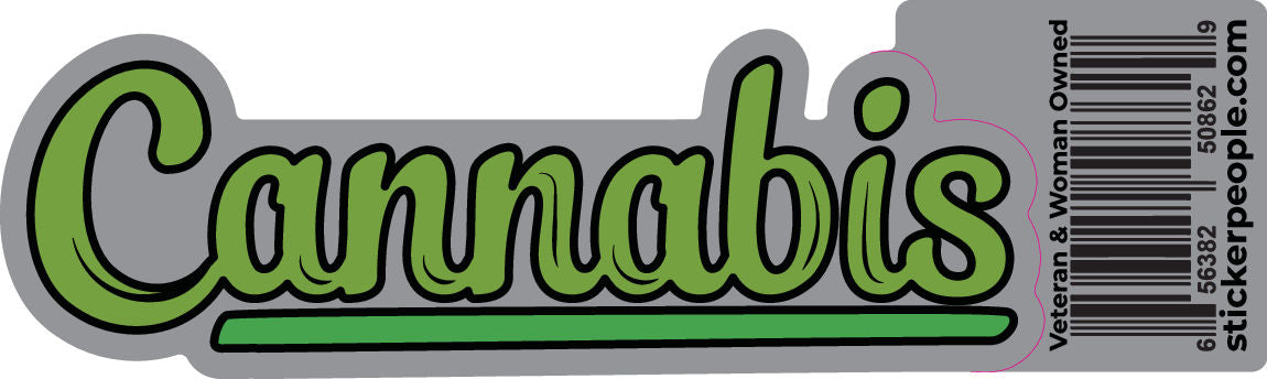 Cannabis Sticker