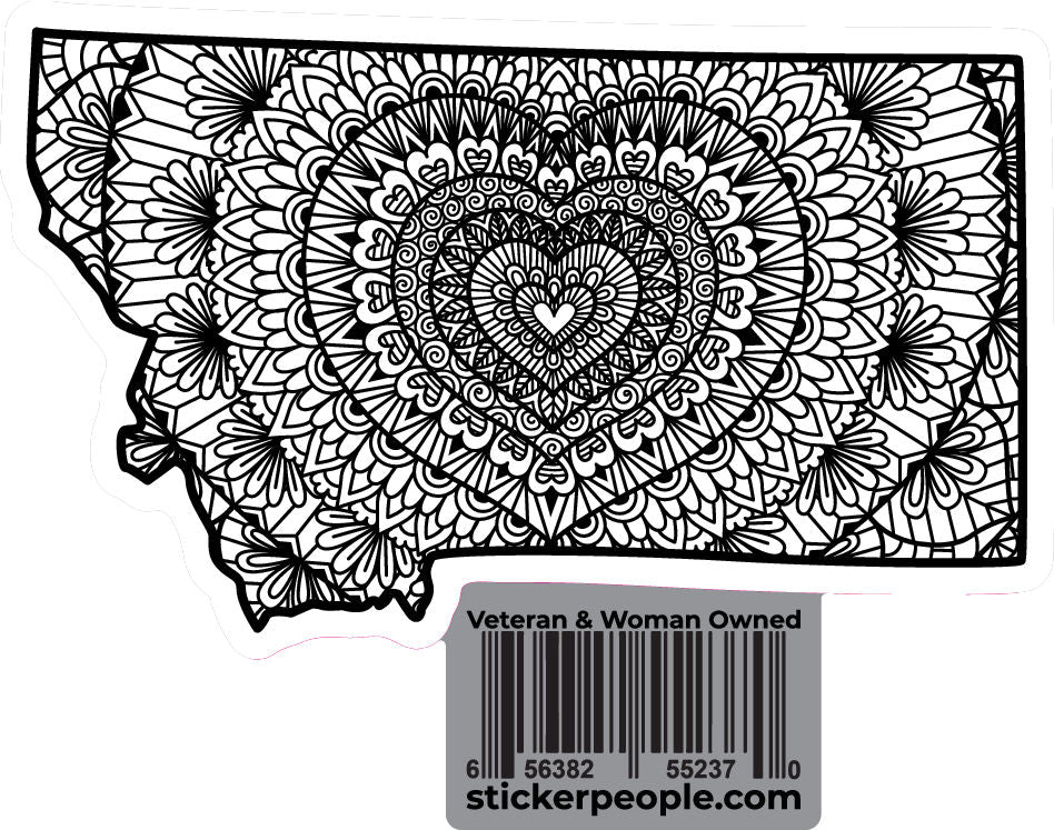 Montana Heart Mandala