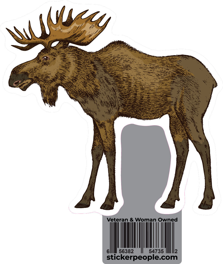 Wholesale Moose Stickers | Stickers for Resellers & Profit – Sticker People