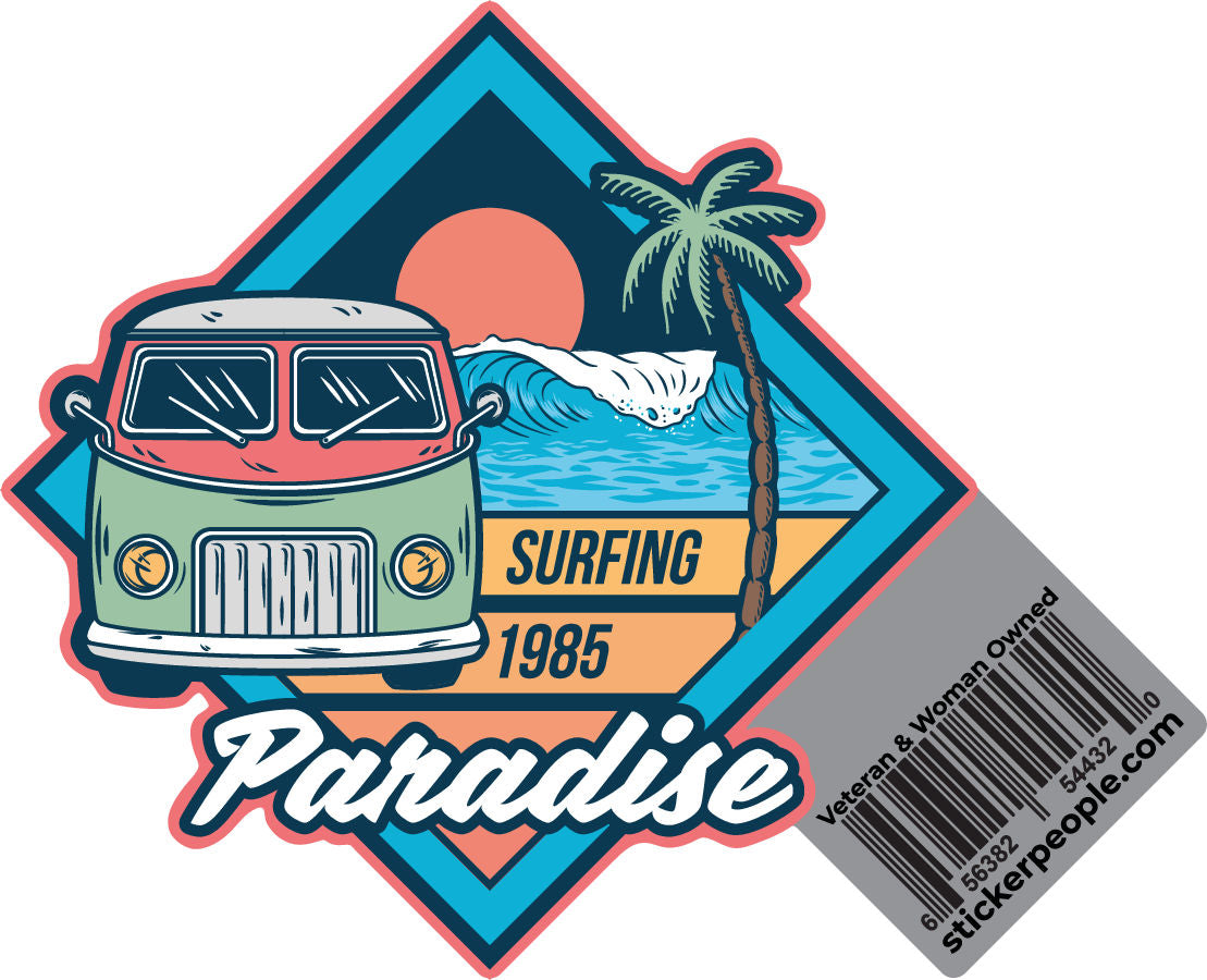 Paradise with VW Van