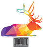 Geometric Rainbow Gradient Elk