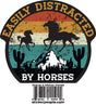 Easily Distracted By Horses