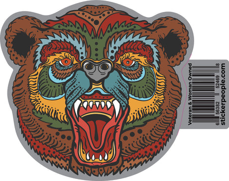 Painted Bear Face