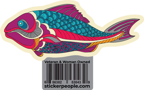 Purple Koi