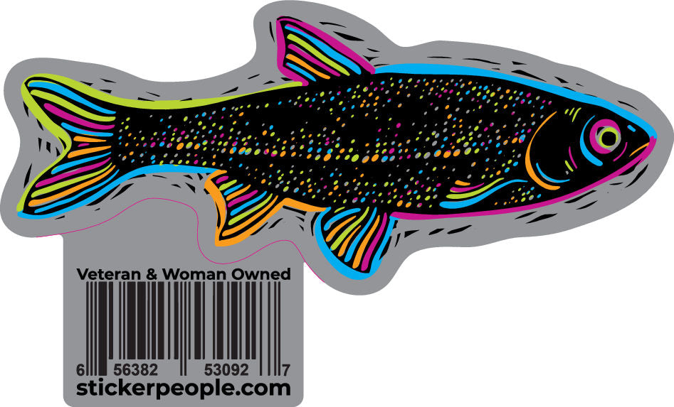 Neon & Black Trout