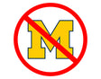 Anti-Michigan Red Circle