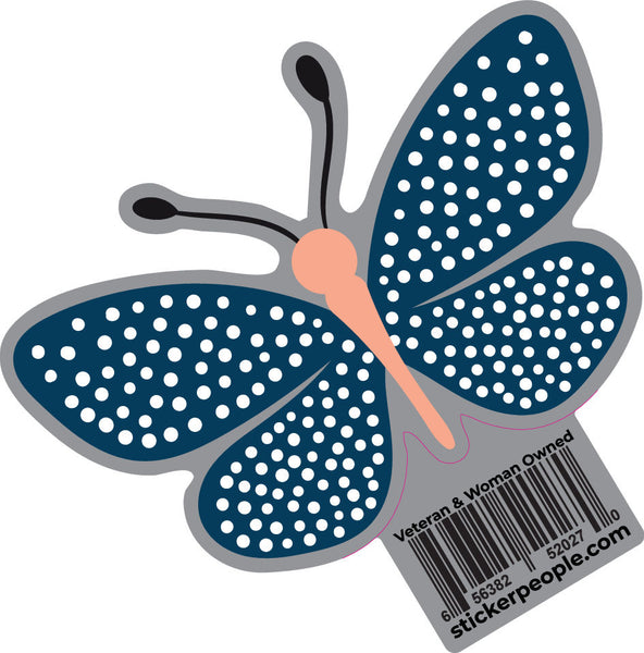 Butterfly Polka Dot