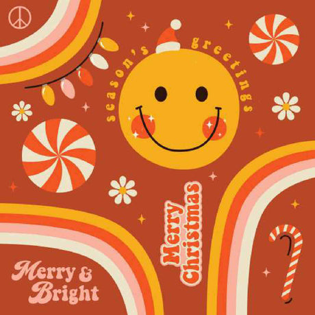 Season's Greetings Merry & Bright