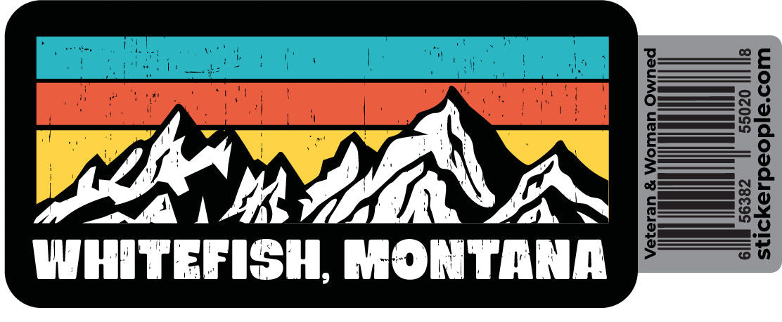 Whitefish, Montana Retro