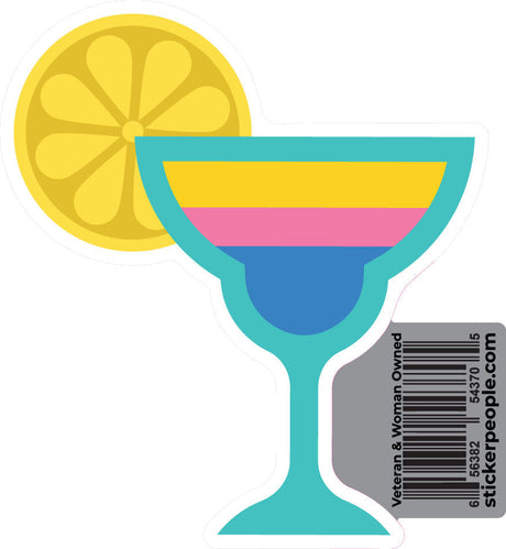 Margarita with Lemon Slice
