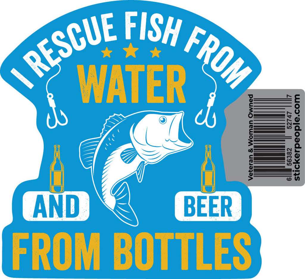 I Rescue Fish From Water and Beer From Bottles