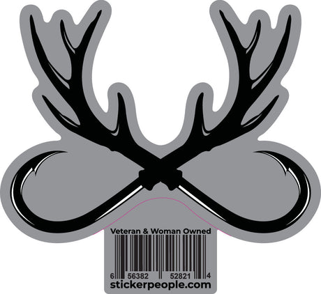 Fish Hooks with Antlers