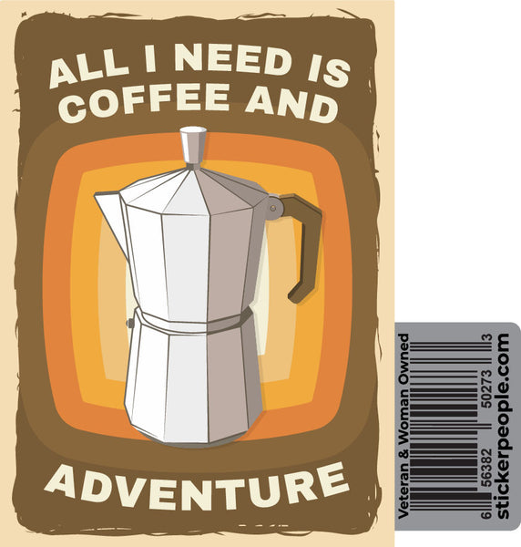 Coffee and Adventure Percolator