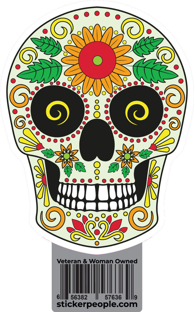 Mexican Sugar Skull Floral