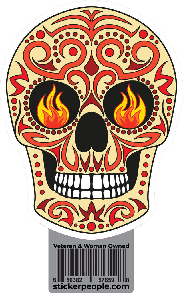 Mexican Sugar Skull Fire
