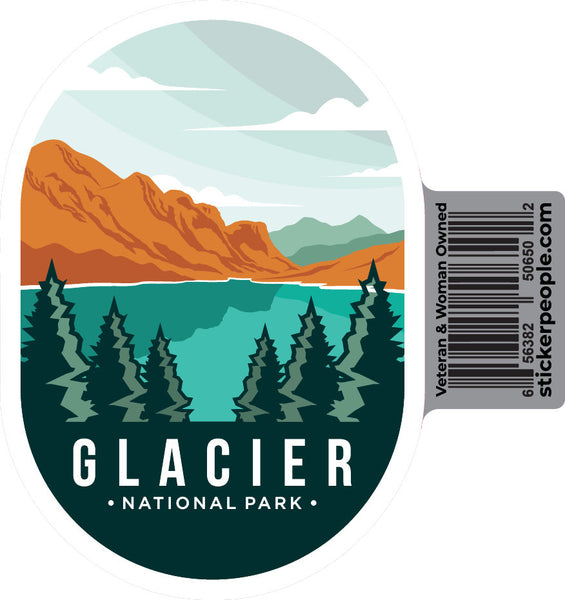 Glacier National Park Vintage Patch