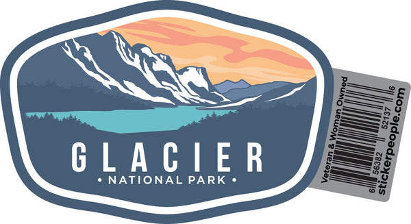 Glacier National Park Wide Badge