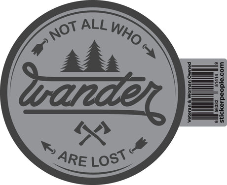 Not All Who Wander Are Lost