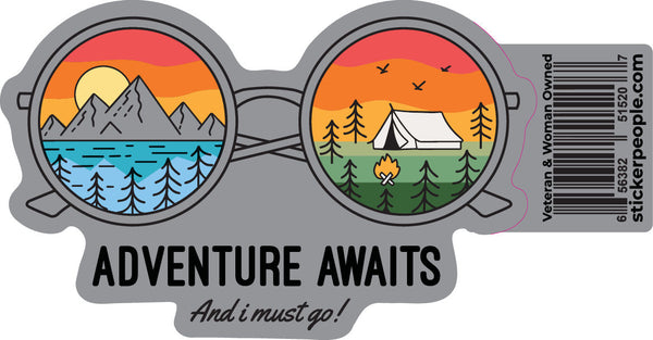 Adventure Awaits Glasses