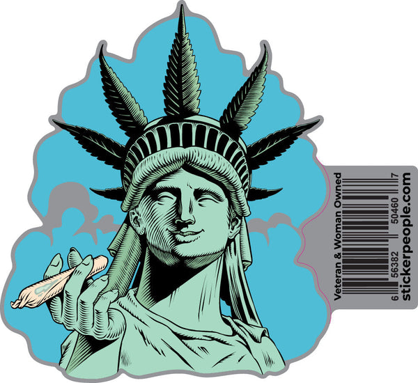 Statue of Liberty Smoking