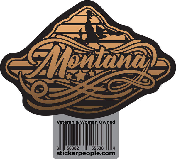 Golden Striped Mountain Montana
