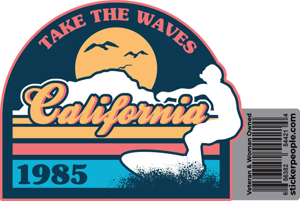 California Take the Waves 1985