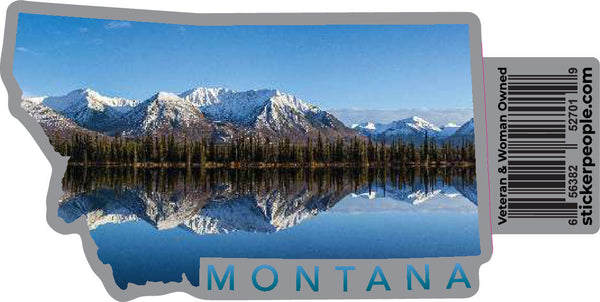 Montana Lake Reflection