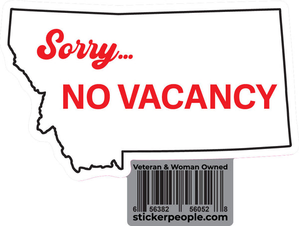 Sorry...No Vacancy