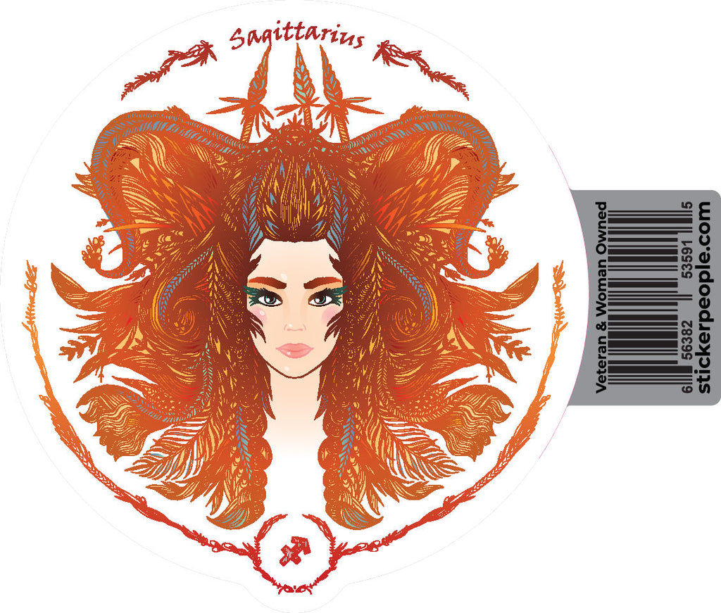 Sagittarius Orange Hair